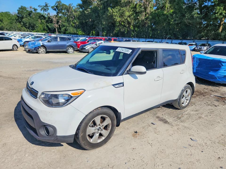 2017 Kia Soul VIN KNDJN2A20H7478679 COPART salvage auction — FRONT END, Fl - Cert Of Title Slvg Rebuildable, sold $1,450 on 2026-07-14 (photo 1)