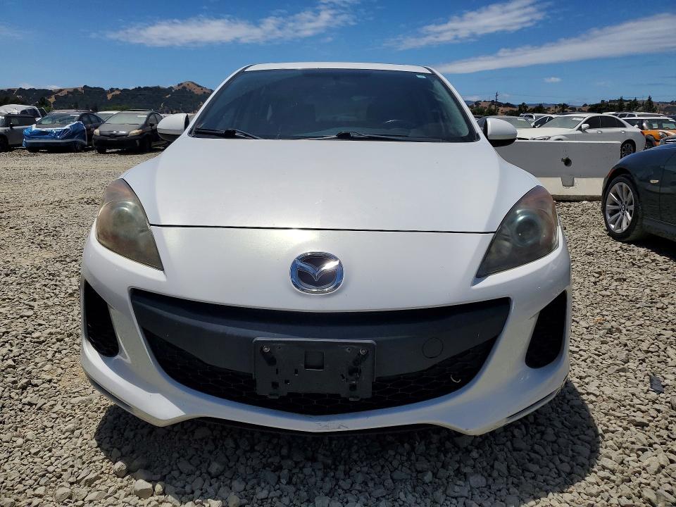 2013 Mazda 3 VIN JM1BL1MPXD1834483 COPART salvage auction — REAR END, Ca - Salvage Certificate, sold $1,050 on 2026-07-07 (photo 5)