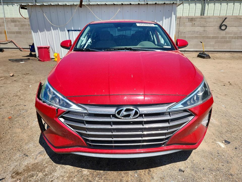2019 Hyundai Elantra VIN KMHD84LF1KU766389 COPART salvage auction — VANDALISM, Nm - Cert Of Title-Salvage, sold $2,650 on 2026-07-20 (photo 5)