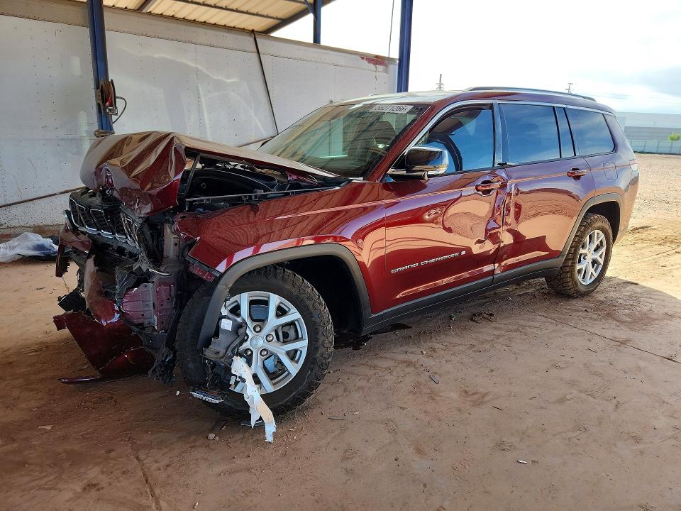 2023 Jeep Cherokee VIN 1C4RJKBG2P8753826 COPART salvage auction — FRONT END, Az - Cert Of Title - Salvage, sold $4,350 on 2026-07-30 (photo 1)
