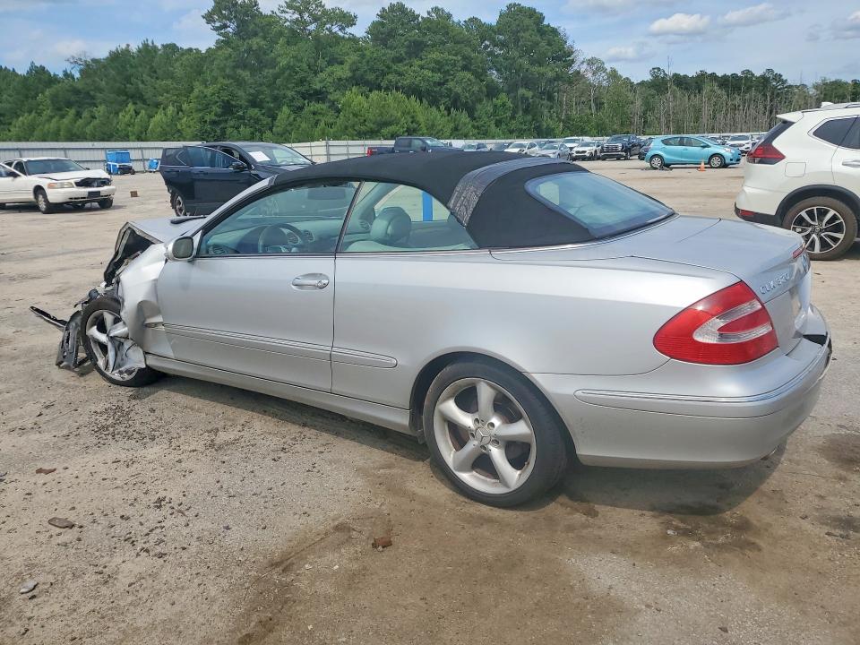 2005 Mercedes-benz Clk-klasse VIN WDBTK65J75F131747 COPART salvage auction — FRONT END, Sc - Cert Of Title-Salvage, sold $300 on 2026-07-20 (photo 2)