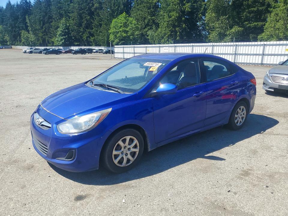 2014 Hyundai VIN KMHCT4AE1EU613777 COPART salvage auction — MINOR DENT/SCRATCHES, Wa - Affidavit In Lieu Of Title, sold $1,050 on 2026-07-06 (photo 1)