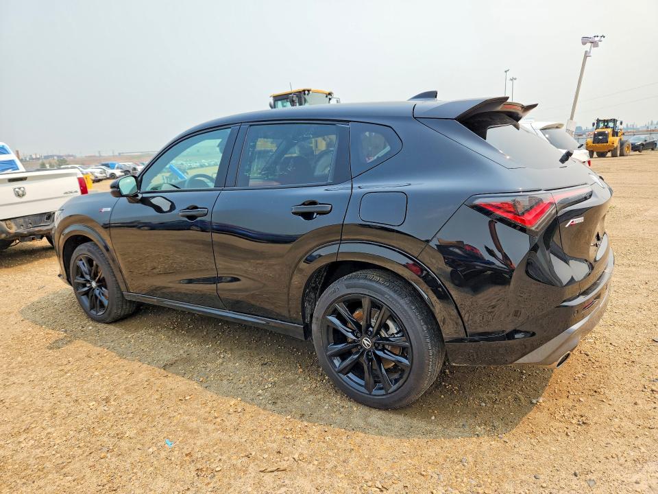 2025 Acura Adx VIN 3HDSA2H72SM100800 COPART salvage auction — SIDE, Ab - Bos - Salvage, sold $15,900 on 2026-07-09 (photo 2)