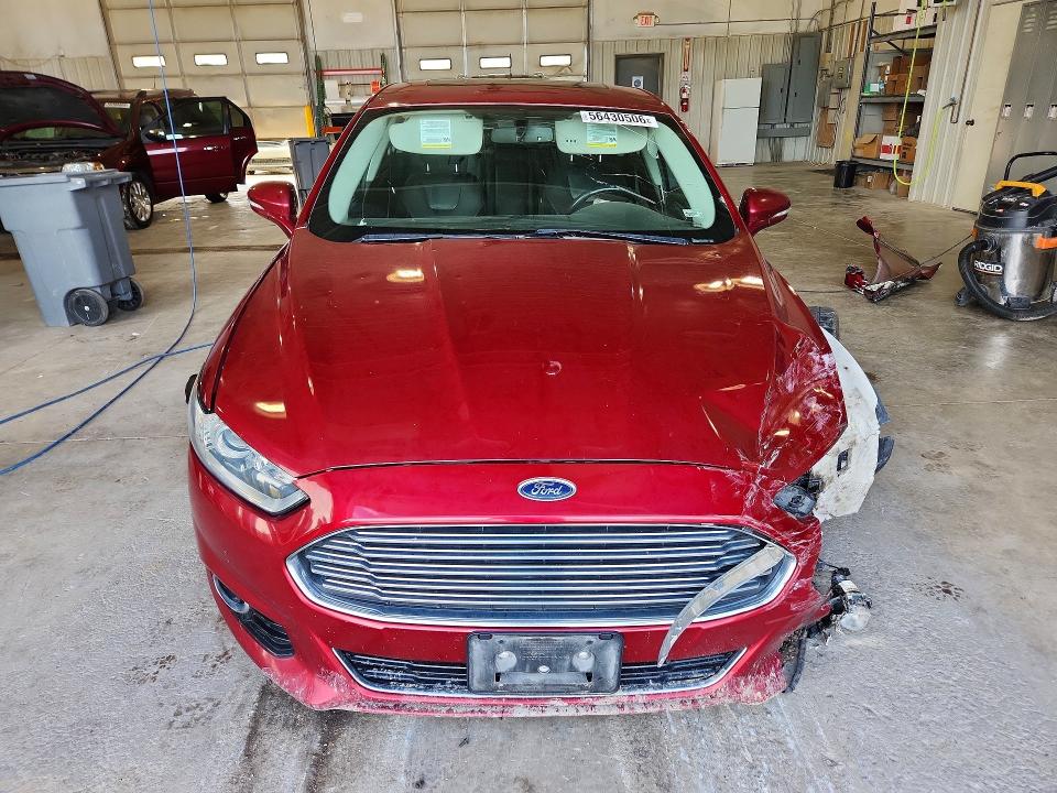 2014 Ford Fusion VIN 3FA6P0K90ER352977 COPART salvage auction — FRONT END, Id - Salvage Certificate Of Title, sold $70 on 2026-07-28 (photo 5)