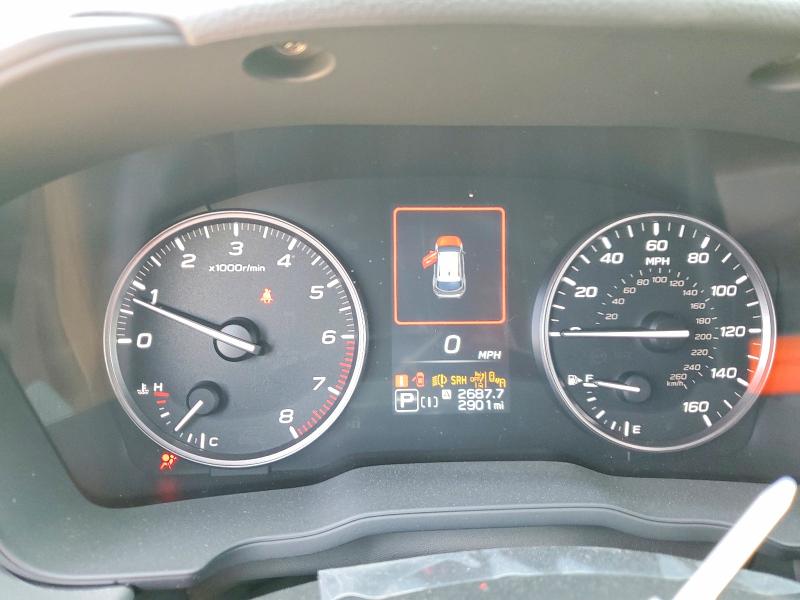 2026 Subaru Crosstrek VIN 4S4GUHL65T3704520 COPART salvage auction — HAIL, KS - CERT OF TITLE-SALVAGE, sold $10,400 on 2026-07-20 (photo 9)