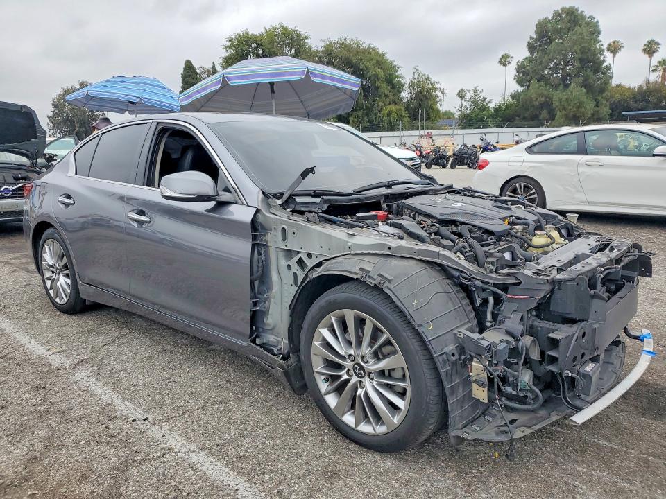 2019 Infiniti VIN JN1EV7AP7KM541878 COPART salvage auction — VANDALISM, CA - SALVAGE CERTIFICATE, sold $80 on 2026-07-24 (photo 4)