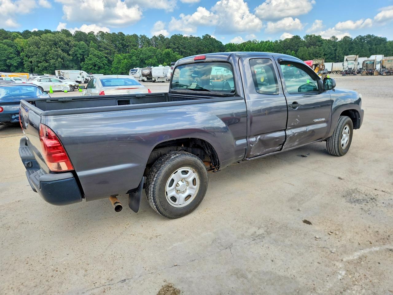 2012 Toyota Tacoma VIN 5TFTX4CN4CX021422 COPART salvage auction — Side, MS - CERTIFICATE OF TITLE, sold $3,700 on 2026-07-09 (photo 3)