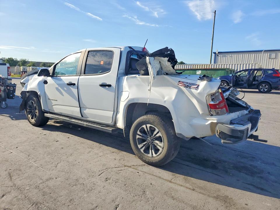2022 Chevrolet Colorado VIN 1GCGTDEN4N1261750 COPART salvage auction — ALL OVER, Fl - Certificate Of Title, sold $5,100 on 2026-07-02 (photo 2)