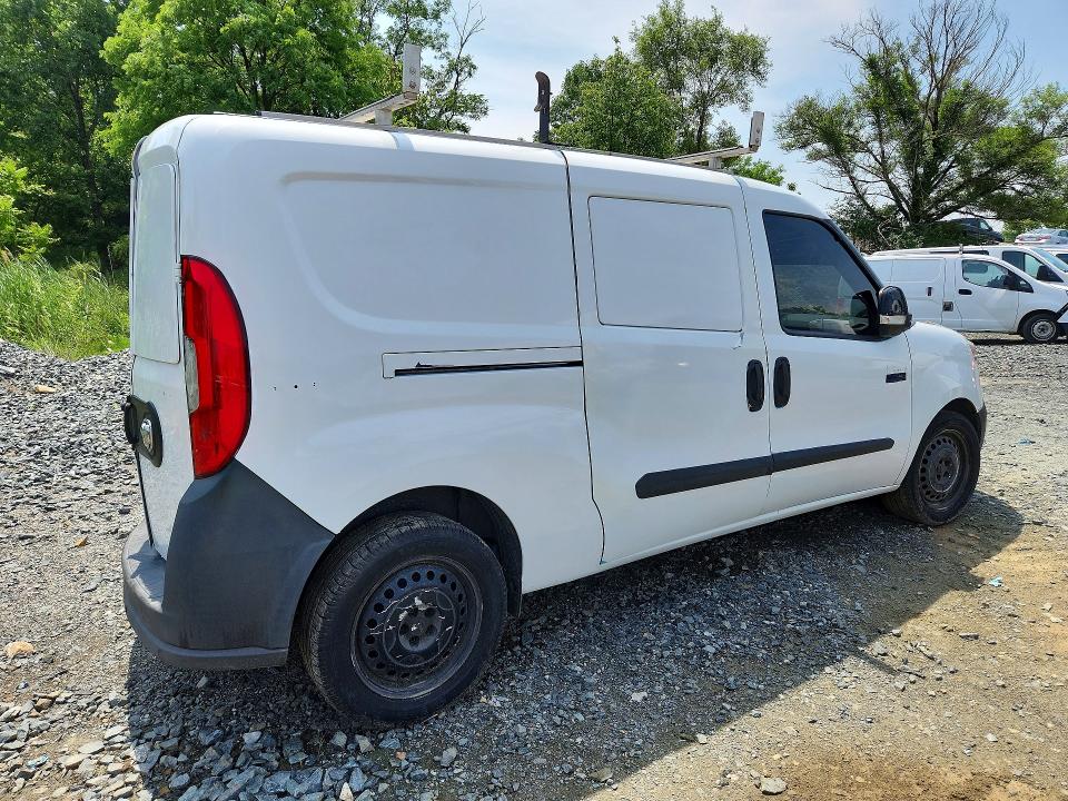 2017 Ram Promaster VIN ZFBERFAB7H6D57088 COPART salvage auction — REAR END, MD - CERT OF SALVAGE > 75% DAMAGE, sold $5,100 on 2026-07-23 (photo 3)