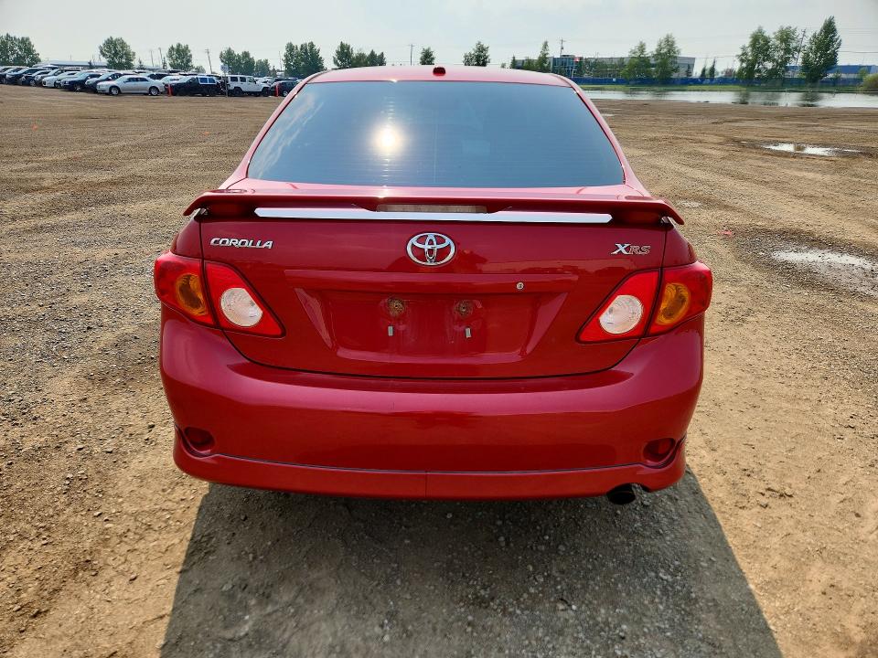 2009 Toyota Corolla VIN 2T1BE40EX9C022460 COPART salvage auction — SIDE, Ab - Bos - Salvage, sold $2,800 on 2026-08-04 (photo 6)