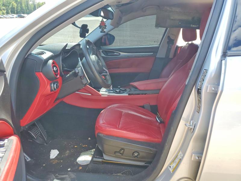 2018 Alfa romeo Stelvio VIN ZASFAKPN9J7B88280 COPART salvage auction — ALL OVER, LA - CERT OF TITLE-SALVAGE (P), sold $1,200 on 2026-08-25 (photo 7)