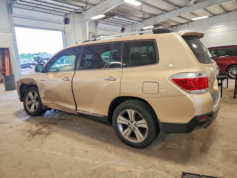 2011 Toyota Highlander VIN 5TDDK3EH1BS085913 COPART salvage auction — FRONT END, Mn - Cert Of Title-Salvage, sold $3,450 on 2026-07-16 (photo 2)