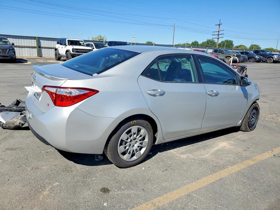 2015 Toyota VIN 5YFBURHE8FP315399 COPART salvage auction — FRONT END, Id - Salvage Certificate Of Title, sold $150 on 2026-07-23 (photo 3)