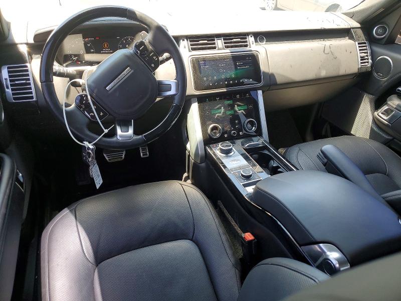 2021 Land rover RANGE ROVER VIN SALGS2RU7MA455060 COPART salvage auction — VANDALISM, Ca - Salvage Certificate, sold $40,000 on 2026-08-21 (photo 8)