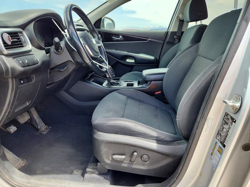 2019 Kia Sorento VIN 5XYPGDA30KG590191 COPART salvage auction — FRONT END, Ut - Salvage Certificate, sold $2,300 on 2026-07-28 (photo 7)