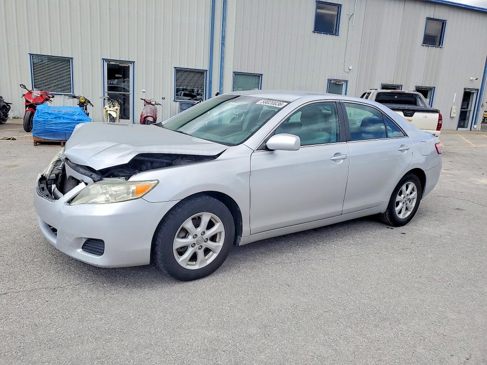 2011 Toyota Camry VIN 4T1BF3EK7BU650230 COPART salvage auction — FRONT END, KS - CERT OF TITLE-SALVAGE (P), sold $875 on 2026-07-02 (photo 1)
