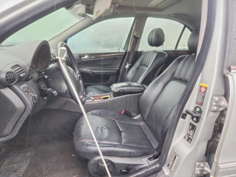 2005 Mercedes-benz C class VIN WDBRF81J45F558691 COPART salvage auction — FRONT END, Ga - Cert Of Title-Salvage, sold $425 on 2026-07-28 (photo 7)