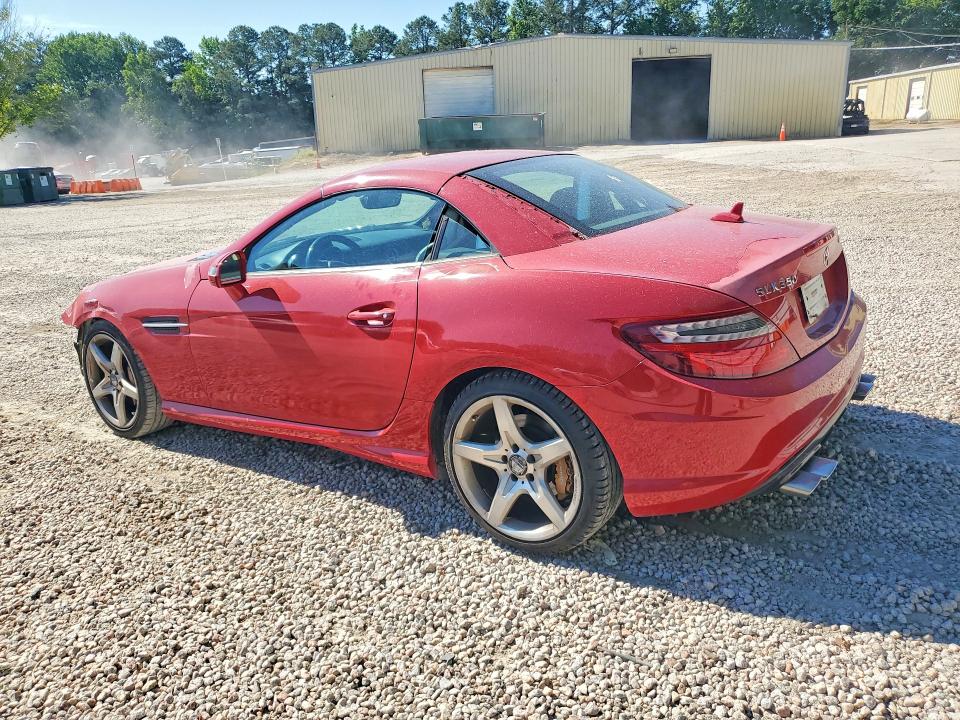 2012 Mercedes-benz Slk-klasse VIN WDDPK5HA9CF006339 COPART salvage auction — FRONT END, Nc - Salvage Certificate Of Title, sold $1,800 on 2026-07-31 (photo 2)