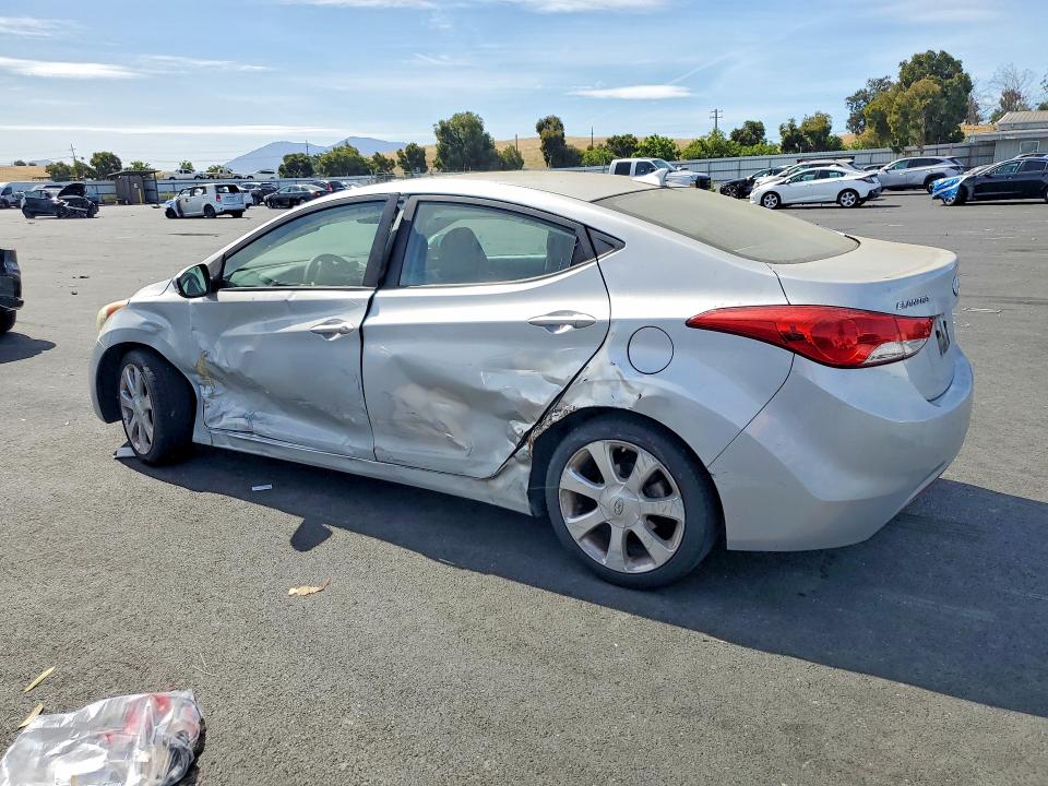 2011 Hyundai Elantra VIN 5NPDH4AE5BH016325 COPART salvage auction — SIDE, Ca - Salvage Certificate, sold $650 on 2026-07-08 (photo 2)