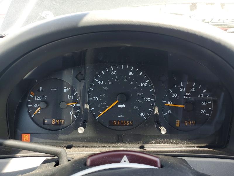2000 Mercedes-benz M-klasse VIN 4JGAB72E2YA159622 COPART salvage auction — MINOR DENT/SCRATCHES, Or - Certificate Of Title, sold $1,050 on 2026-07-07 (photo 9)