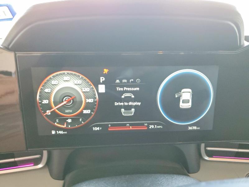 2025 Hyundai Elantra VIN KMHLP4DG2SU069805 COPART salvage auction — FRONT END, TX - SALVAGE VEHICLE TITLE (P), sold $150 on 2026-07-24 (photo 9)