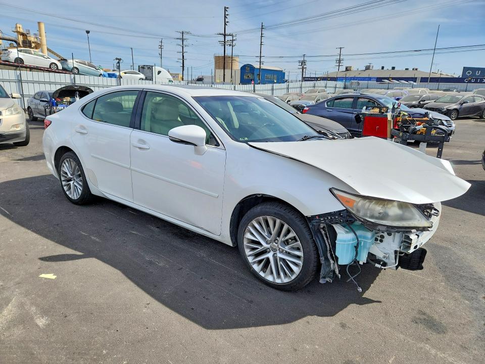 2013 Lexus ES VIN JTHBK1GG7D2057624 COPART salvage auction — FRONT END, Ca - Salvage Certificate, sold $2,550 on 2026-07-27 (photo 4)
