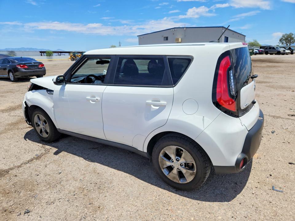 2015 Kia Soul VIN KNDJN2A23F7198266 COPART salvage auction — FRONT END, Az - Cert Of Title - Salvage, sold $1,000 on 2026-07-06 (photo 2)