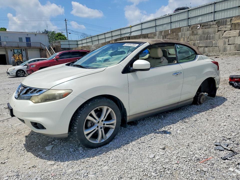 2011 Nissan Murano VIN JN8AZ1FY3BW001189 COPART salvage auction — REAR END, Ky - Bill Of Sale/Part Only/No Titl, sold $275 on 2026-07-17 (photo 1)