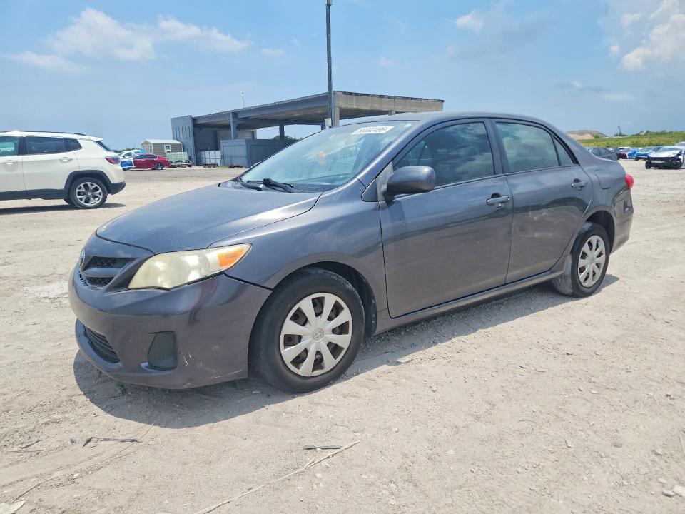 2011 Toyota Corolla VIN JTDBU4EE8B9146976 COPART salvage auction — REAR END, Fl - Certificate Of Title, sold $2,000 on 2026-07-09 (photo 1)