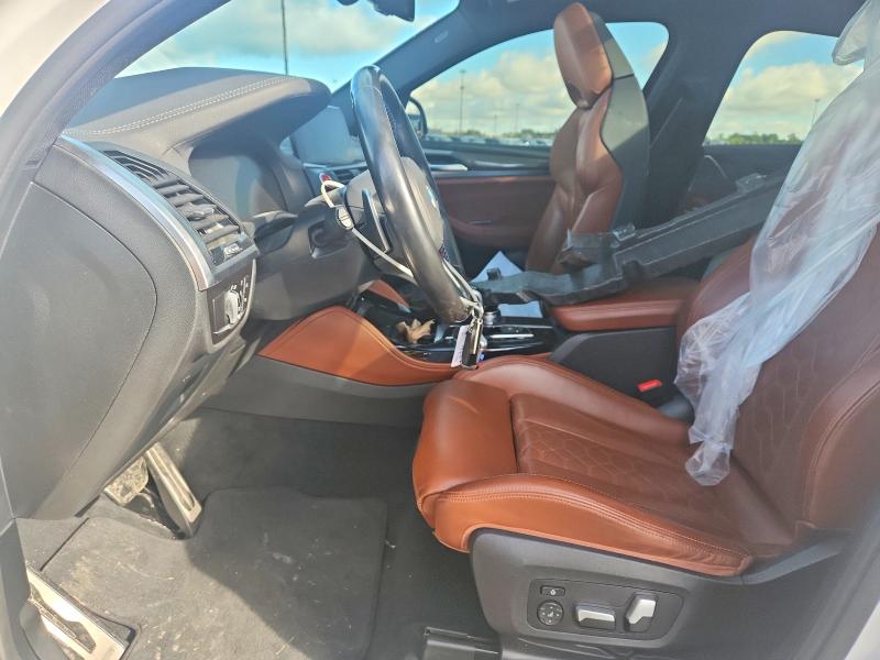 2021 BMW VIN 5YMUJ0C00M9F50093 COPART salvage auction — FRONT END, MI - CERTIFICATE OF TITLE, sold $26,750 on 2026-07-10 (photo 7)