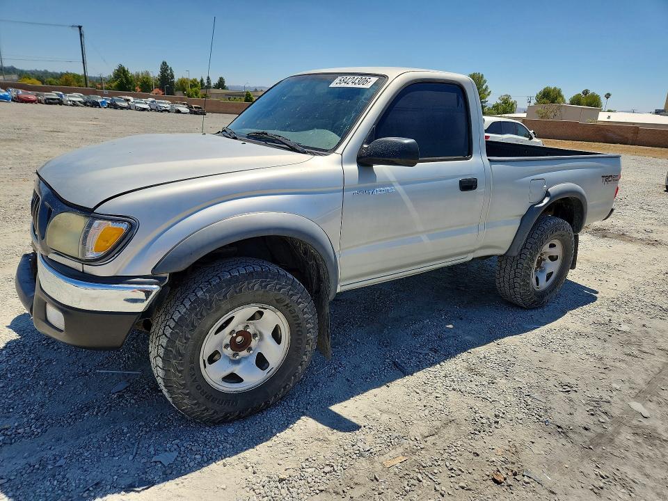 2003 Toyota Tacoma VIN 5TENM92NX3Z155764 COPART salvage auction — FRONT END, CA - SALVAGE CERTIFICATE, sold $1,250 on 2026-07-29 (photo 1)
