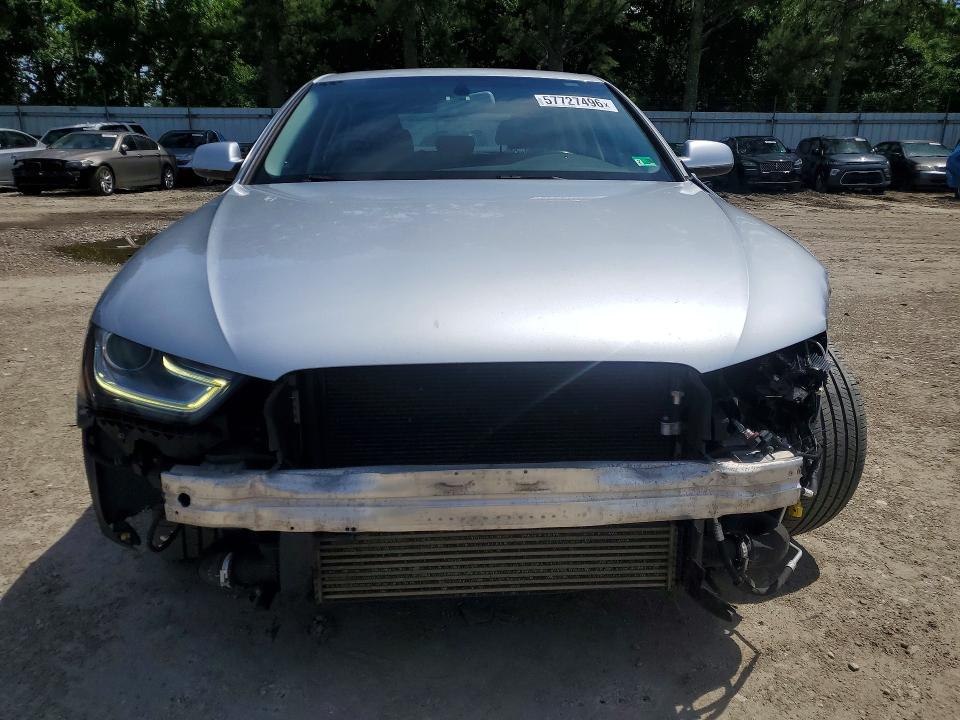 2014 Audi A4 VIN WAUBFAFL2EN030512 COPART salvage auction — FRONT END, Va - Cert Of Title - Salvage, sold $550 on 2026-07-28 (photo 5)