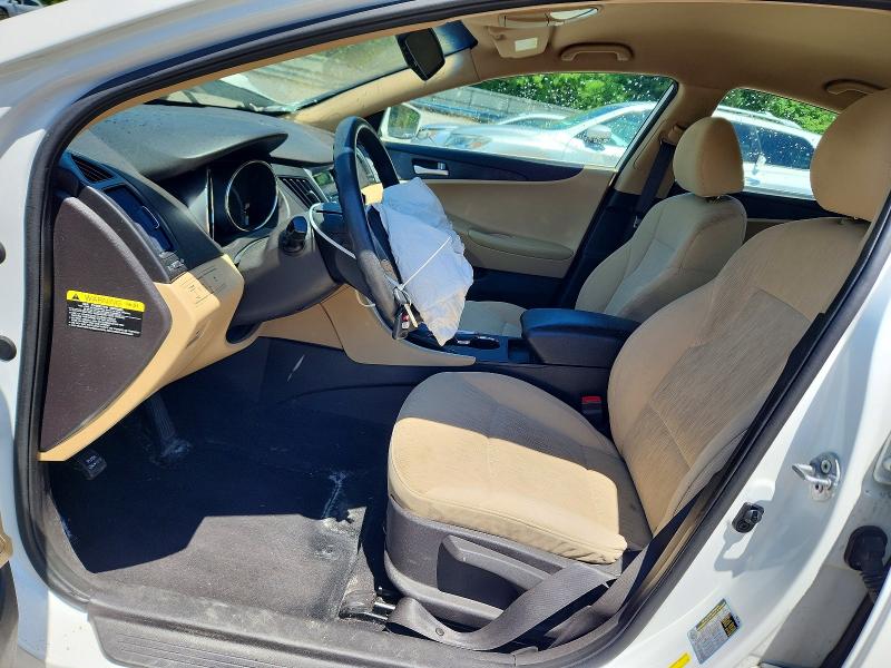 2013 Hyundai Sonata VIN 5NPEB4AC7DH658262 COPART salvage auction — FRONT END, PA - CERTIFICATE OF SALVAGE, sold $450 on 2026-07-02 (photo 7)