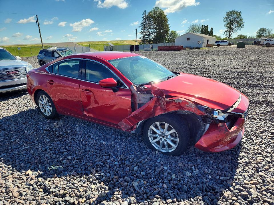 2014 Mazda 6 VIN JM1GJ1U6XE1123063 COPART salvage auction — FRONT END, In - Cert Of Title-Salvage Title, sold $1,375 on 2026-07-25 (photo 4)