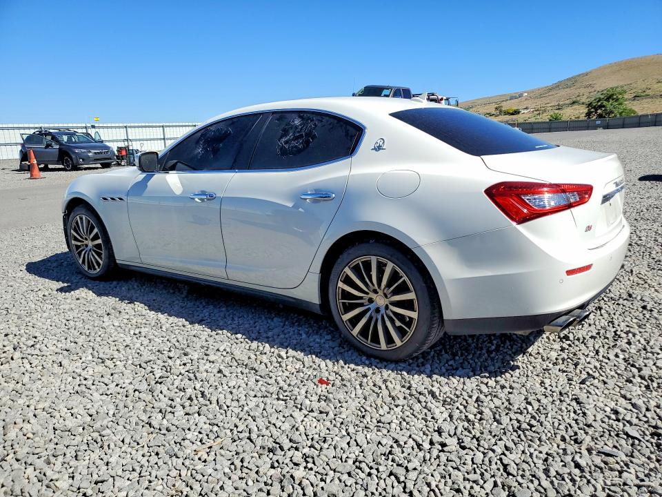2015 Maserati Ghibli VIN ZAM57RTA5F1131563 COPART salvage auction — FRONT END, Nv - Salvage Title, sold $325 on 2026-07-30 (photo 2)