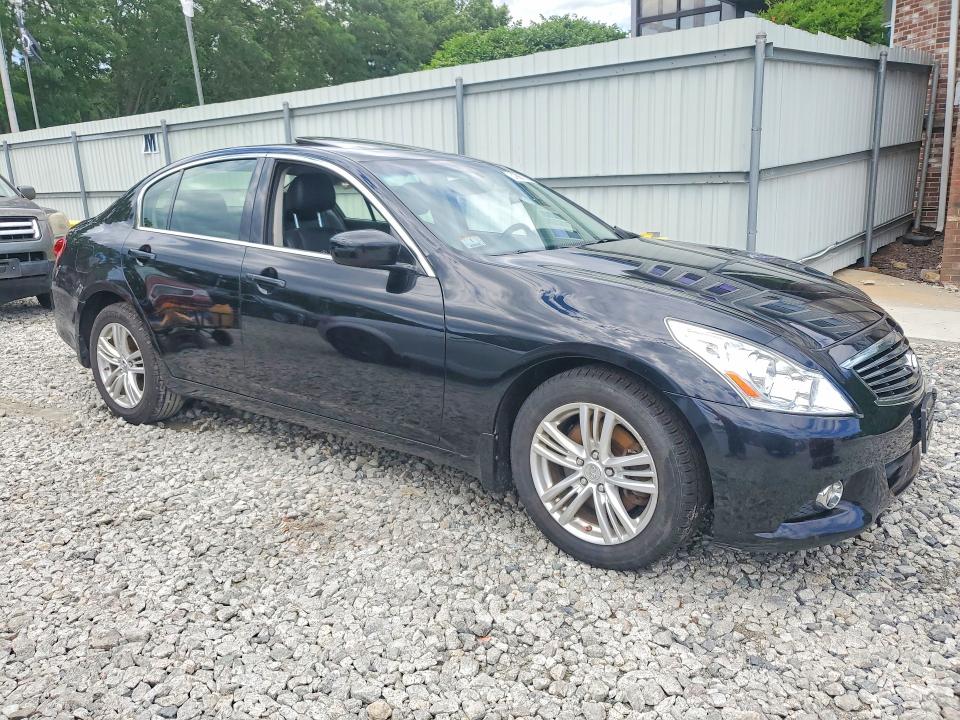 2013 Infiniti VIN JN1CV6AR5DM760943 COPART salvage auction — FRONT END, Ma - Cert Of Title-Reconstrctd Coll, sold $725 on 2026-07-08 (photo 4)