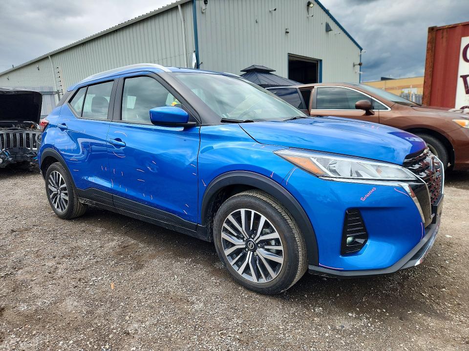 2021 Nissan Kicks VIN 3N1CP5CV3ML546400 COPART salvage auction — SIDE, On - Permit No Brand - Unfit, sold $6,800 on 2026-07-02 (photo 4)