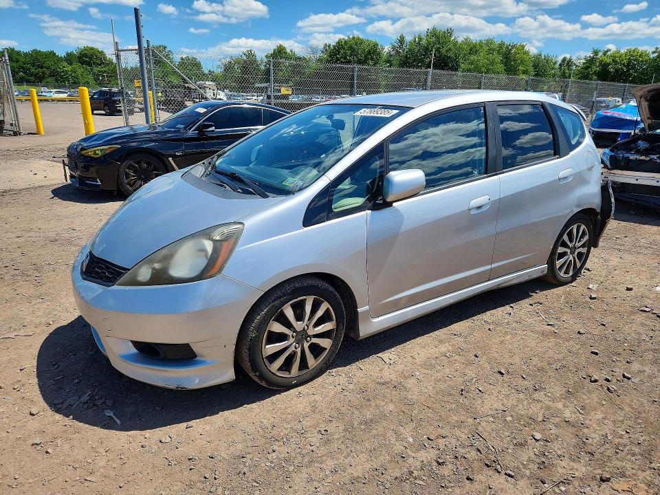 2013 Honda VIN JHMGE8H57DC042781 COPART salvage auction — REAR END, Pa - Certificate Of Salvage, sold $800 on 2026-07-20 (photo 1)