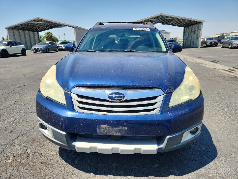 2011 Subaru Outback VIN 4S4BRBCC0B3336289 COPART salvage auction — STRIPPED, Ca - Salvage Certificate, sold $350 on 2026-07-02 (photo 5)