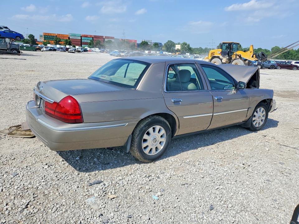 2004 Mercury Grand marquis VIN 2MEFM75WX4X669371 COPART salvage auction — FRONT END, OH - CERT OF TITLE-SALVAGE, sold $125 on 2026-07-21 (photo 3)