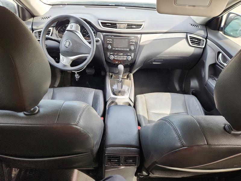 2016 Nissan Rogue VIN KNMAT2MVXGP713096 COPART salvage auction — FRONT END, NJ - CERT OF TITLE-SALVAGE, sold $775 on 2026-07-29 (photo 8)