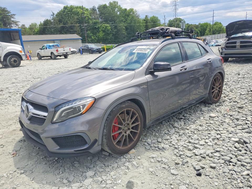 2015 Mercedes-benz Gla-klasse VIN WDDTG5CBXFJ104796 COPART salvage auction — NORMAL WEAR, Nc - Dealer Only Clean Title, sold $8,400 on 2026-07-08 (photo 1)