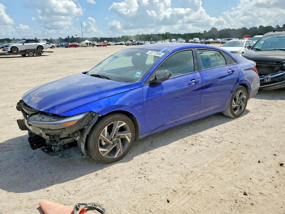 2025 Hyundai VIN KMHLM4DG9SU058907 COPART salvage auction — FRONT END, Tx - Salvage Vehicle Title, sold $5,700 on 2026-07-31 (photo 1)