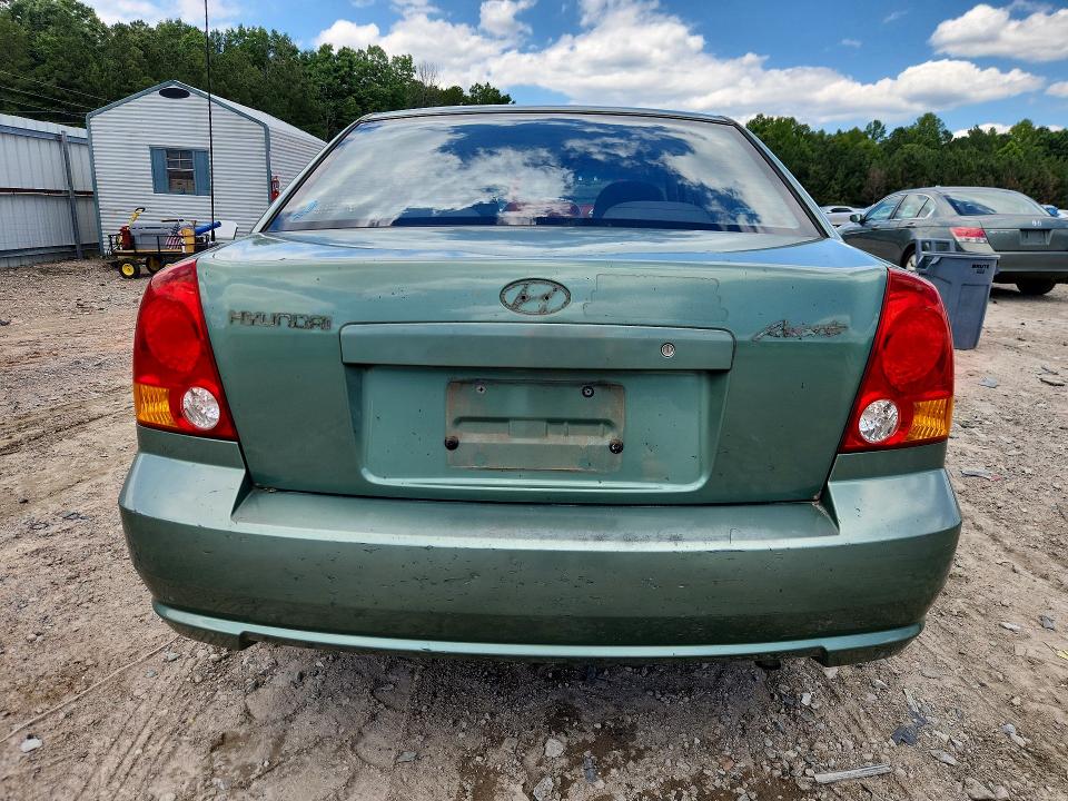 2005 Hyundai Accent VIN KMHCG45C35U622607 COPART salvage auction — FRONT END, Va - Certificate Of Title, sold $400 on 2026-07-06 (photo 6)