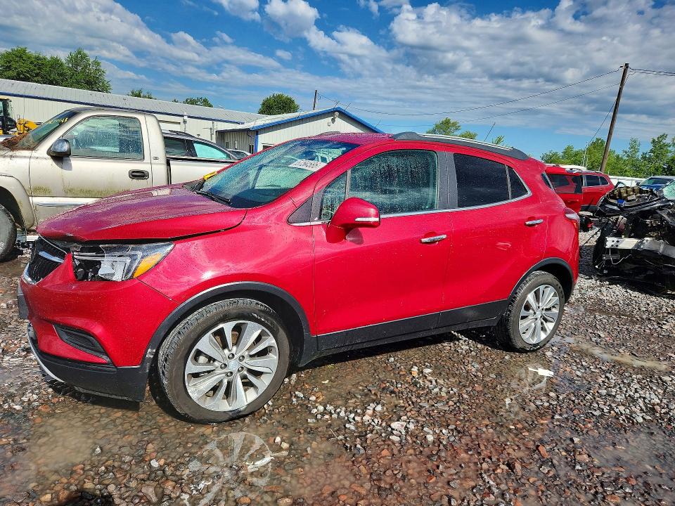 2019 Buick Encore VIN KL4CJASB1KB728149 COPART salvage auction — FRONT END, Il - Salvage Certificate, sold $2,450 on 2026-07-27 (photo 1)