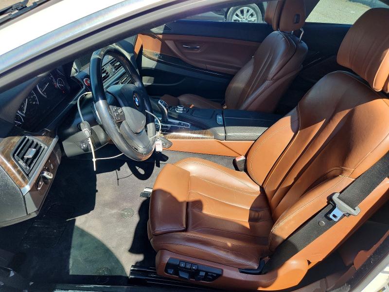 2013 BMW 6er VIN WBAYM1C5XDDZ02431 COPART salvage auction — FRONT END, Ut - Salvage Certificate, sold $3,850 on 2026-07-10 (photo 7)