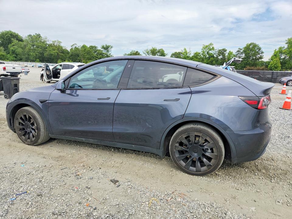 2020 Tesla Model y VIN 5YJYGDEE9LF036494 COPART salvage auction — SIDE, Sc - Cert Of Title-Salvage, sold $12,700 on 2026-07-27 (photo 2)