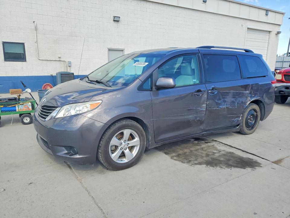 2012 Toyota VIN 5TDKK3DC2CS216572 COPART salvage auction — SIDE, Ut - Salvage Certificate, sold $1,950 on 2026-07-27 (photo 1)