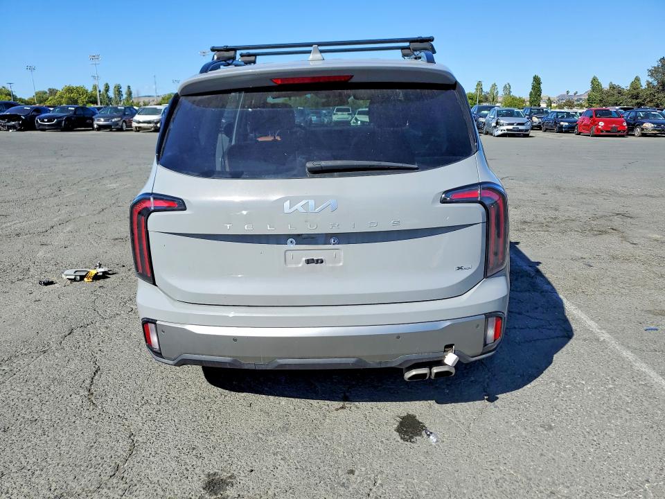 2023 Kia Telluride VIN 5XYP3DGC1PG392214 COPART salvage auction — SIDE, Ca - Salvage Certificate, sold $14,700 on 2026-07-17 (photo 6)