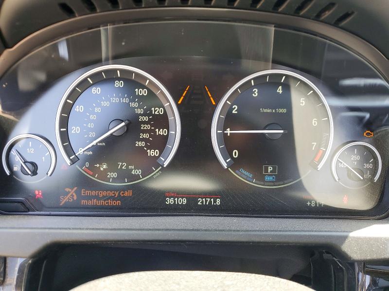 2018 BMW X5 VIN 5UXKT0C54J0W03024 COPART salvage auction — SIDE, Ca - Salvage Certificate, sold $5,200 on 2026-07-27 (photo 9)